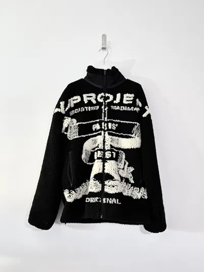 Pre-owned Yproject Paris' Best Fleece In Black