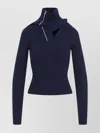 Y/project Navy Blue Pinched Shoulder Fitted Pullover