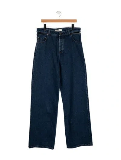 Pre-owned Y/project Relaxed Fit Jeans In Blue