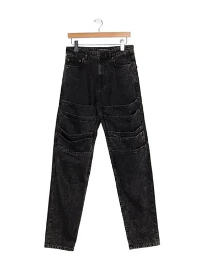 Pre-owned Y/project Relaxed Fit Jeans In Grey