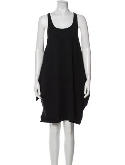 Pre-owned Y/project Scoop Neck Knee-length Dress W/ Tags In Gray