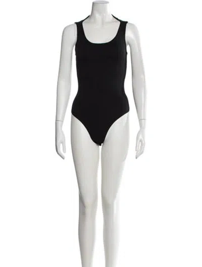 Pre-owned Y/project Scoop Neck Sleeveless Bodysuit W/ Tags In Black