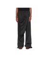 Y/project Snap-button Wide-leg Sweatpants In Black