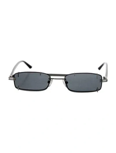 Pre-owned Y/project Square Tinted Sunglasses In Black