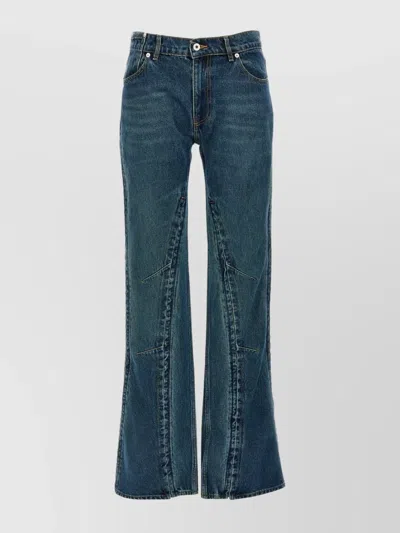 Y/PROJECT STAPLE HOOK AND EYE DENIM WITH POCKETS