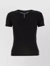 Y/project Black Stretch Jersey Y Chrome Baby Tee