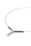 Y/project Transparent Pvc Y Necklace In Transparent