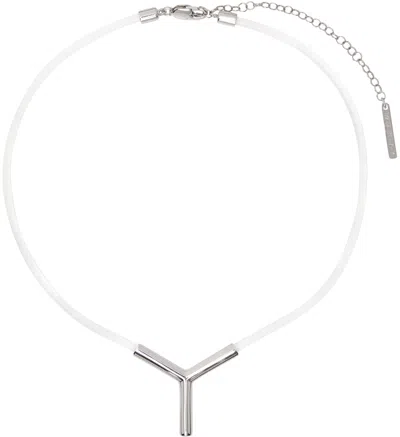 Y/project Transparent 'y' Necklace
