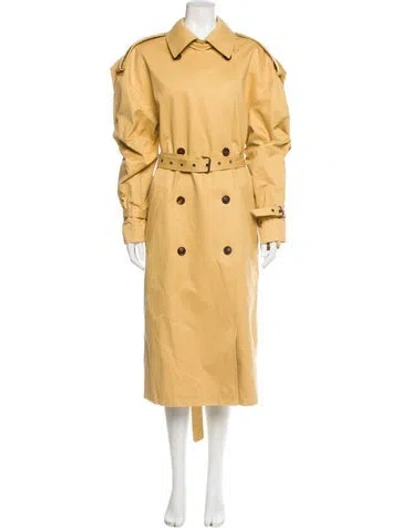 Pre-owned Y/project Trench Coat In Yellow