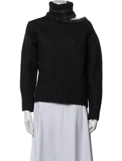 Pre-owned Y/project Turtleneck Sweater In Black