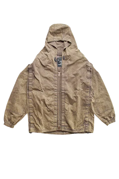 Y/project Velcro Cargo Jacket In Brown