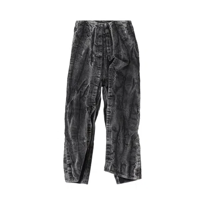 Pre-owned Y/project Velcro Panel Jeans 'black' | Men's Size 28