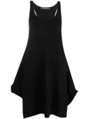 Y/project Wire Twisted Cotton-blend Minidress In Black