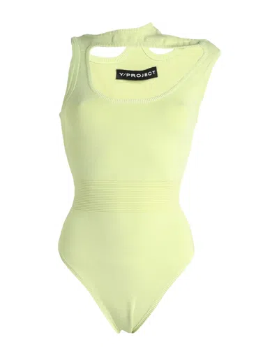 Y/project Tops In Green