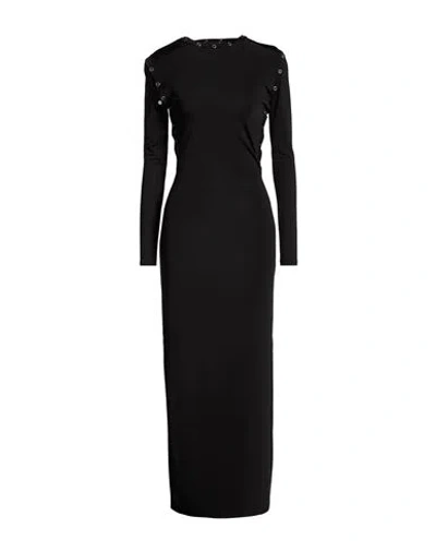 Y/project Woman Maxi Dress Black Size S Viscose, Elastane