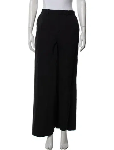 Pre-owned Y/project Wool Long Skirt In Black