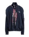 Y/project X Fila Woman Jacket Navy Size M Polyester In Navy Blue