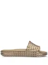 Y/project X Melissa Court Slides In Gold