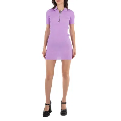 Y/project Y / Project Lilac Double Collar Polo Mini Dress
