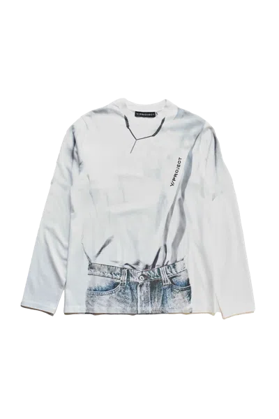 Y/PROJECT YP TROMPE L'OEIL LONG SLEEVE T-SHIRT