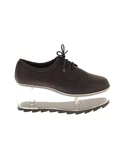 Pre-owned Yru Shoes Wedges In Purple