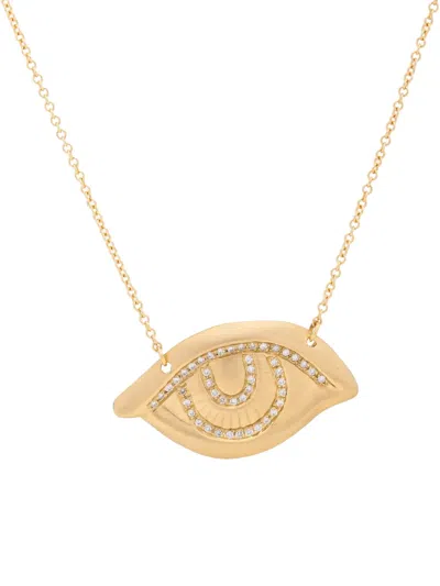 Yrusha Soley 14k Yellow Gold Diamond Necklace