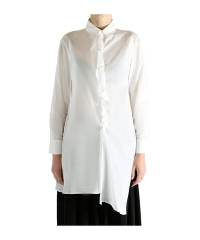 Y'S -BLEED FRILL SHIRT