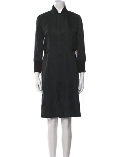Pre-owned Y's 2010's Knee-length Dress In Black