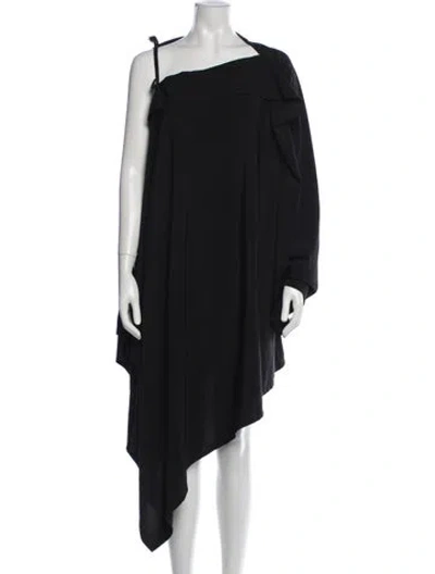Pre-owned Y's 2010's Long Dress In Black