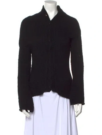 Pre-owned Y's 2010's Wool Sweater In Black
