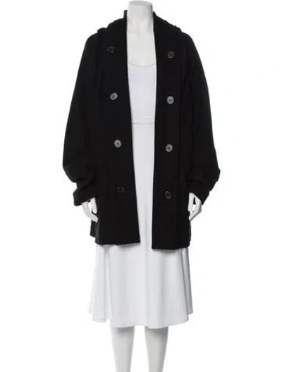 Pre-owned Y's 2013 Wool Coat In Black