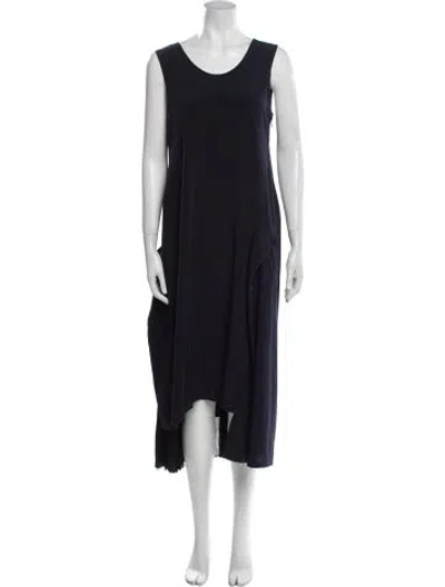 Pre-owned Y's 2019 Long Dress In Blue