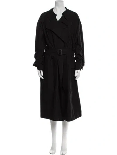 Pre-owned Y's 2019 Trench Coat In Black