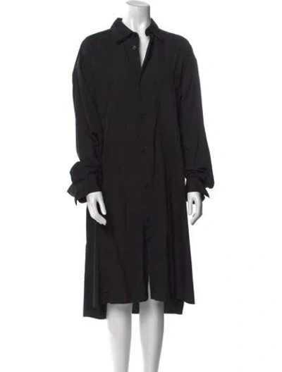 Pre-owned Y's 2020 Midi Length Dress In Black