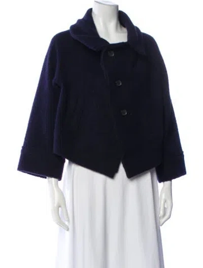 Pre-owned Y's 2021 Jacket In Blue