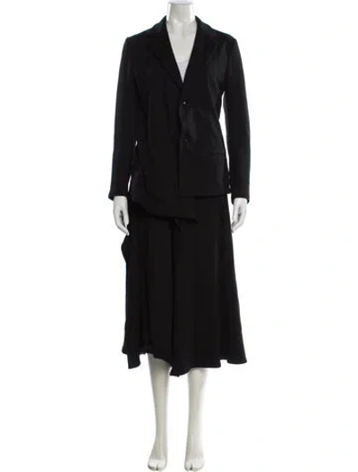 Pre-owned Y's 2021 Skirt Set In Black