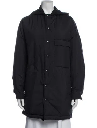 Pre-owned Y's 2022 Coat In Blue