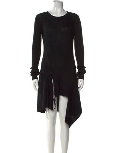 Pre-owned Y's 2023 Midi Length Dress In Black
