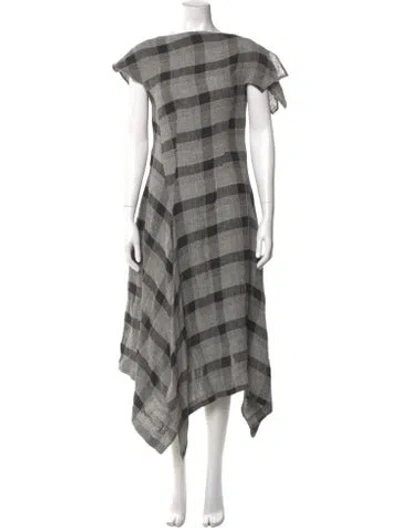 Pre-owned Y's 2026 Long Dress In Black