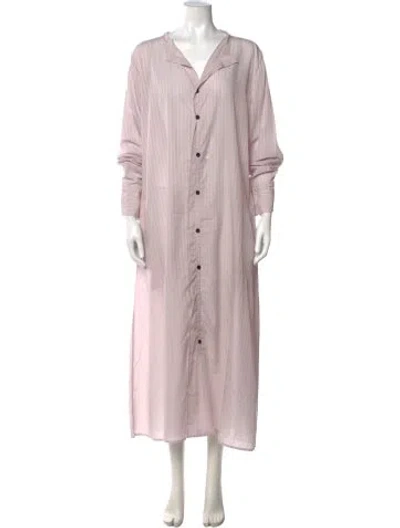 Pre-owned Y's 2026 Long Dress In Pink