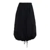 Y's 6 Buttons String Pants In Black