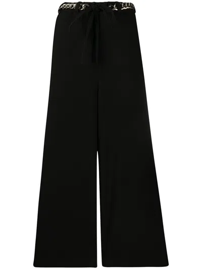 Y's A Chain String Pants In Black