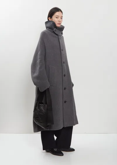 Y's Arranged Mini Leather Shoulder Bag In Black