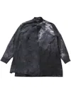 Y's Asymmetric Shirt In Blue