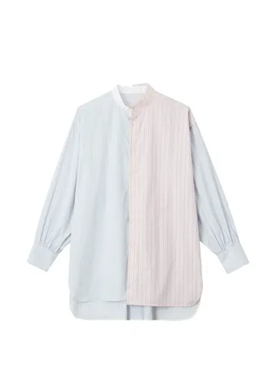 Y's Asymmetric Shirt In Blue