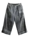 Y's Back-pocket Trousers In Gray