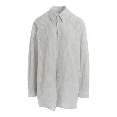Y's Back Side Cloth Blouse In White