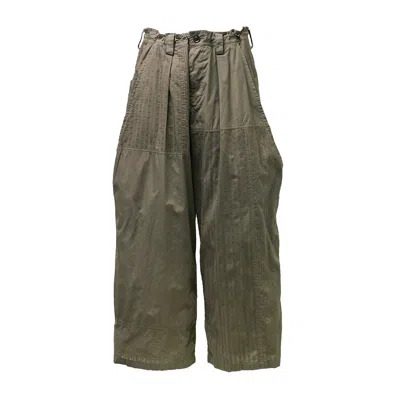 Y's Big Front Pocket Pants In Green
