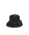 Y's Tuck Casablanca Hat In Black