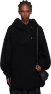 Y's Black Toggle Hoodie In Multi